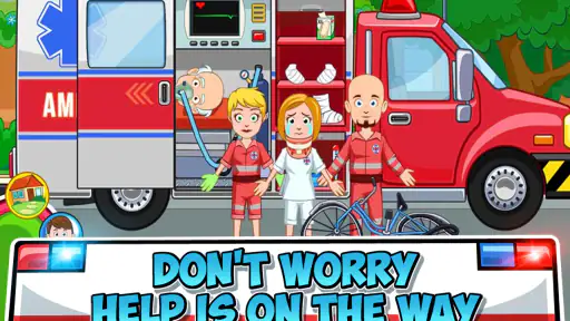 My Town : Fire station Rescue screenshot
