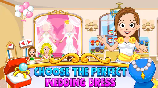 My Town : Wedding screenshot