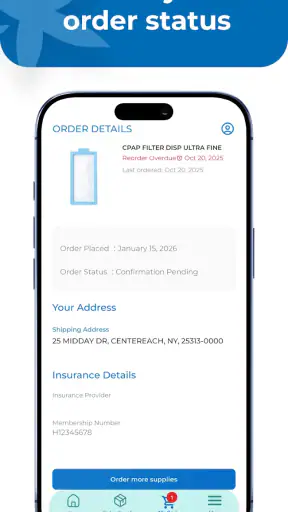 myApria Medical Supplies screenshot