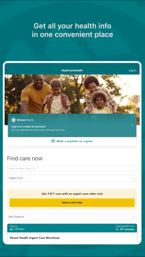 MyAtriumHealth screenshot