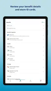 MyChoice Benefits screenshot