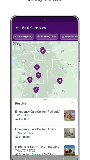 MyCHRISTUS screenshot