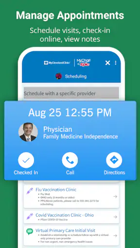 MyClevelandClinic® screenshot