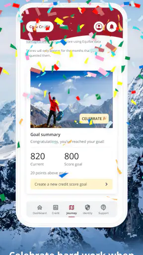 myEquifax screenshot