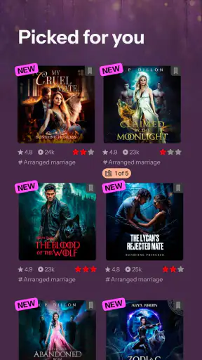 MyLuna: Werewolf Romance Books screenshot