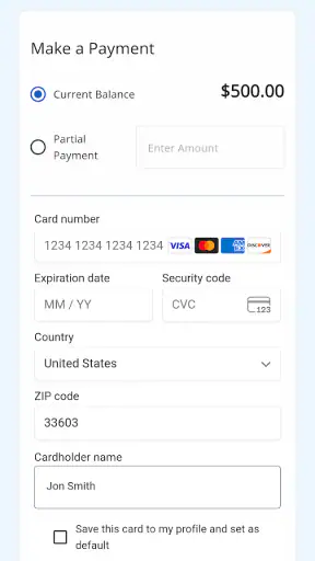 myPatientVisit Portal screenshot