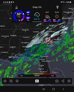 MyRadar Weather Radar Pro screenshot