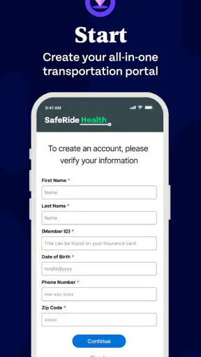 MySafeRide - Manage your rides screenshot