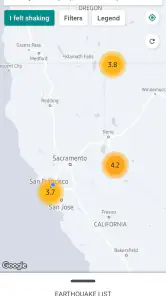 MyShake Earthquake Alerts screenshot