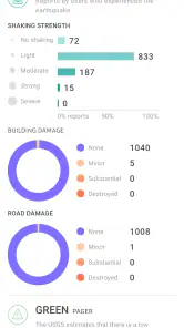 MyShake Earthquake Alerts screenshot