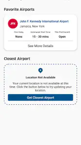 MyTSA screenshot