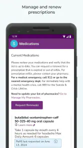 MyUPMC screenshot