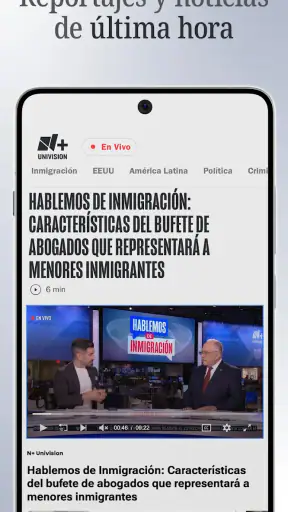 N+ Univision screenshot