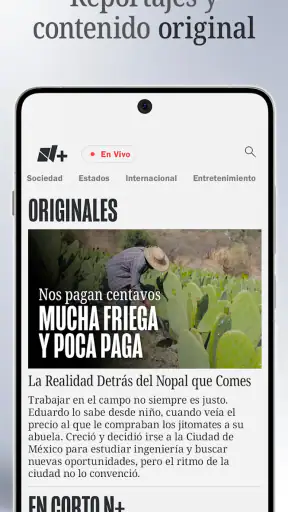 N+ Univision screenshot