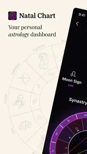Natal Chart: Astro Horoscope screenshot