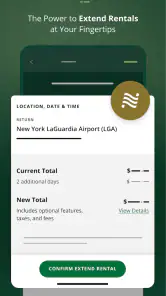 National Car Rental screenshot