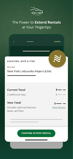 National Car Rental screenshot
