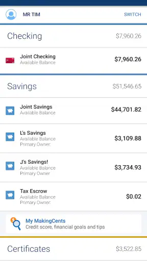 Navy Federal Credit Union screenshot