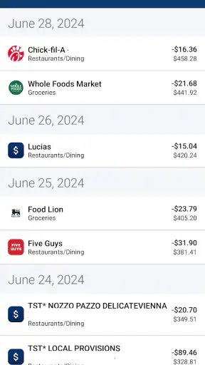 Navy Federal Credit Union screenshot