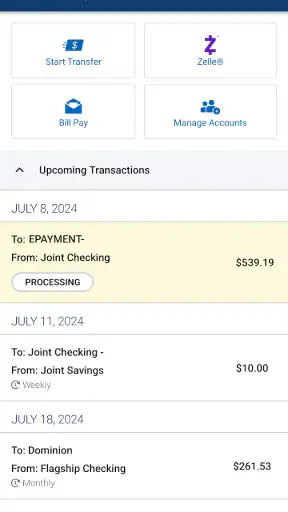 Navy Federal Credit Union screenshot