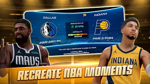 NBA 2K Mobile Basketball Game screenshot