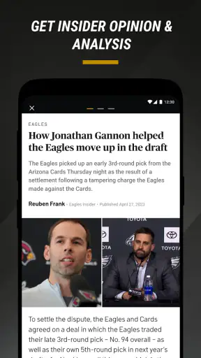NBC Sports Philadelphia screenshot
