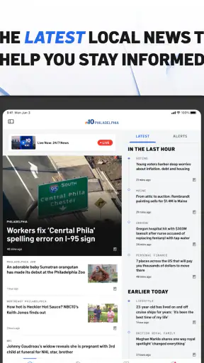 NBC10 Philadelphia Local News screenshot