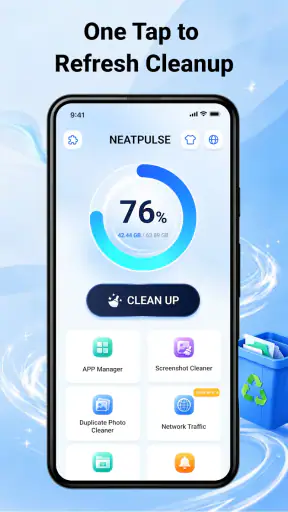 NeatPulse — Phone Cleaner screenshot