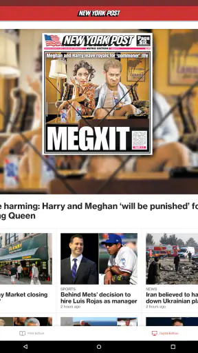 New York Post for Tablet screenshot