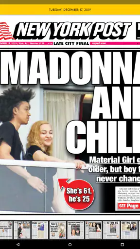 New York Post for Tablet screenshot