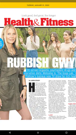 New York Post for Tablet screenshot