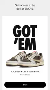 Nike SNKRS: Shoes & Streetwear screenshot
