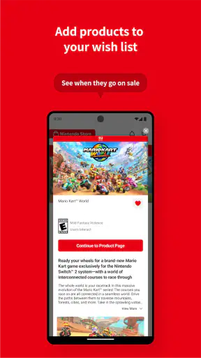 Nintendo Store screenshot