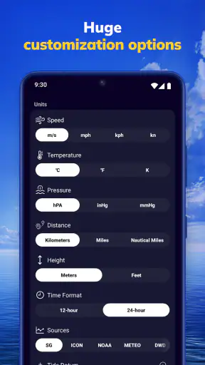 NOAA Marine Weather screenshot