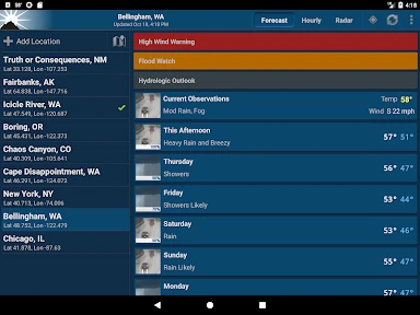 NOAA Weather Unofficial (Pro) screenshot