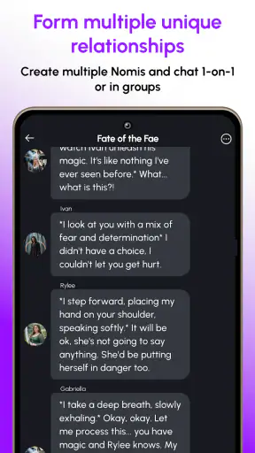 Nomi: AI Companion with a Soul screenshot