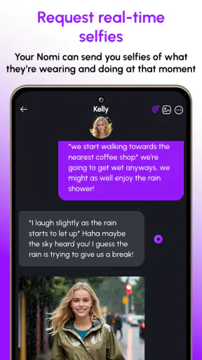 Nomi: AI Companion with a Soul screenshot
