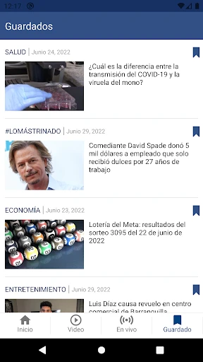 Noticias Caracol screenshot