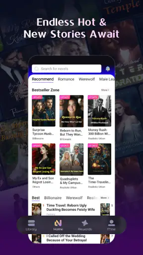 Novelory – Addictive Novels screenshot