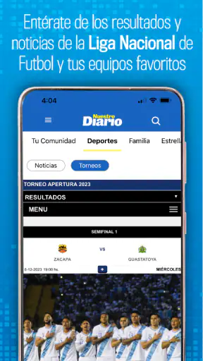 Nuestro Diario: Noticias GT screenshot