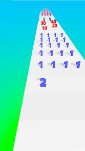 Number Master: Run and merge screenshot