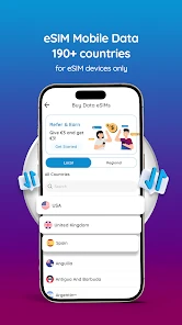 Numero: Travel eSIM & Numbers screenshot