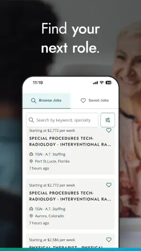 Nurse.com screenshot