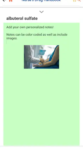 Nurse's Drug Handbook screenshot