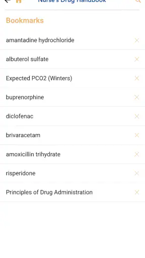Nurse's Drug Handbook screenshot