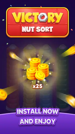 Nut Sort: Color Match Game screenshot