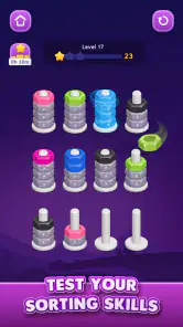 Nut Sort: Color Sorting Game screenshot