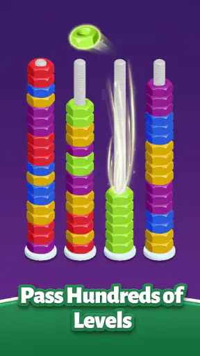 Nut Sort：Color Puzzle Game screenshot