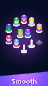 Nuts And Bolts Sort screenshot