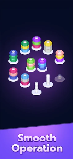 Nuts And Bolts Sort screenshot